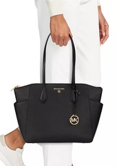 MICHAEL Michael Kors Medium Marilyn Saffiano Leather Tote Bag