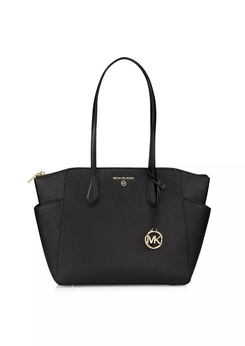 MICHAEL Michael Kors Medium Marilyn Saffiano Leather Tote Bag