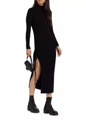 MICHAEL Michael Kors Merino Ruched Maxi Dress