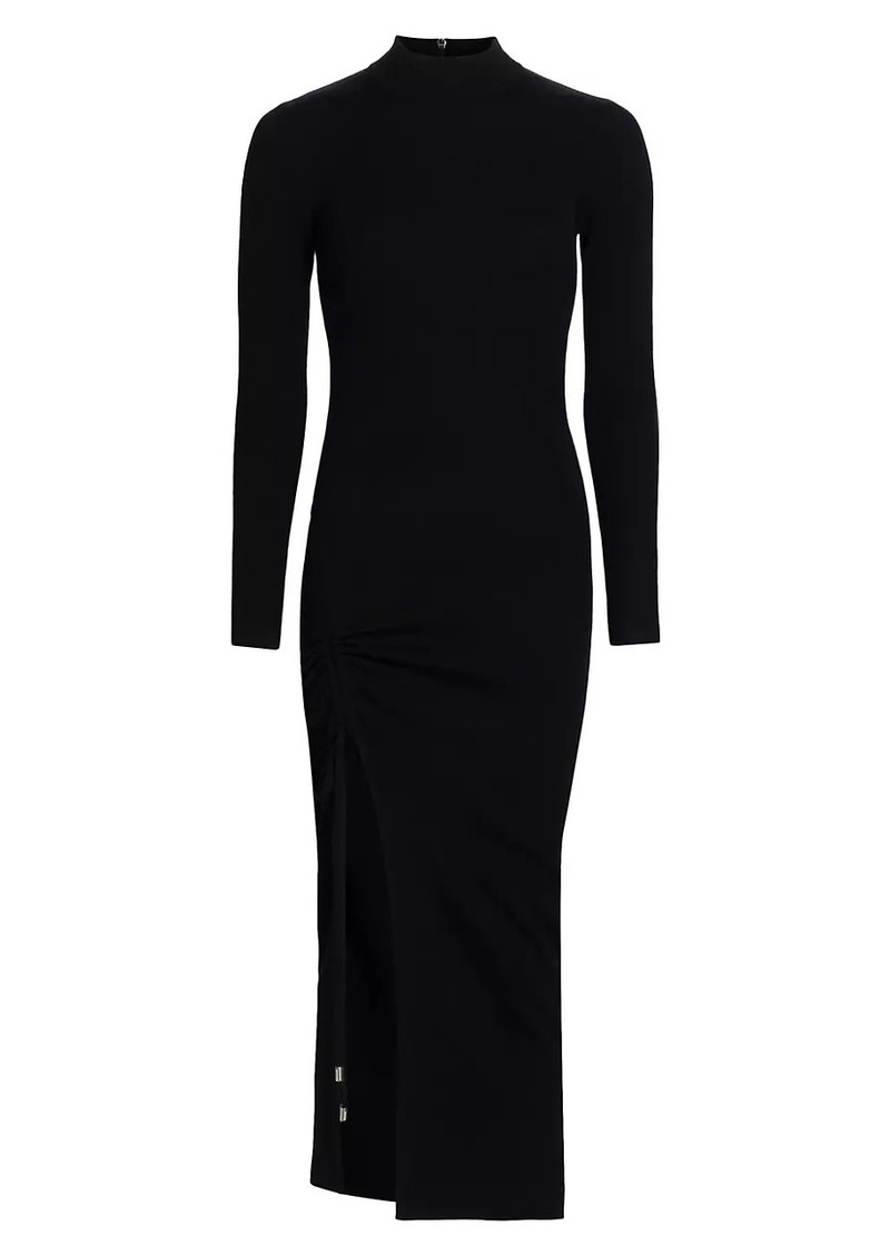 MICHAEL Michael Kors Merino Ruched Maxi Dress