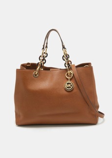 MICHAEL Michael Kors Michael Kors Brown Leather Cynthia Tote