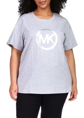 MICHAEL Michael Kors Michael Kors Foil Logo Graphic Tee (Plus Size)