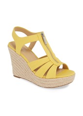 michael kors berkley platform wedge