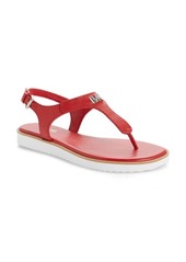 MICHAEL Michael Kors Brady Sandal in Bright Red Leather at Nordstrom