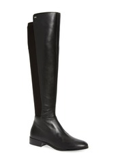 MICHAEL Michael Kors Bromley Stretch Back Riding Boot in Black at Nordstrom