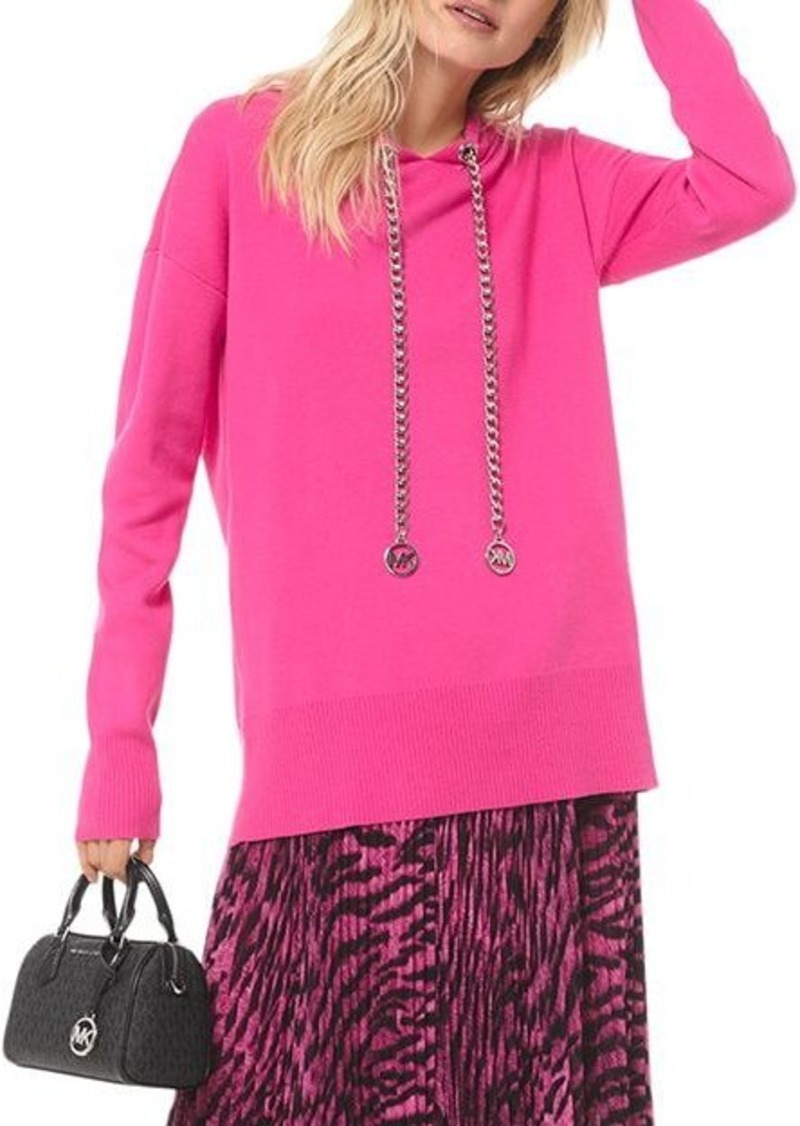 michael kors hoodie purple