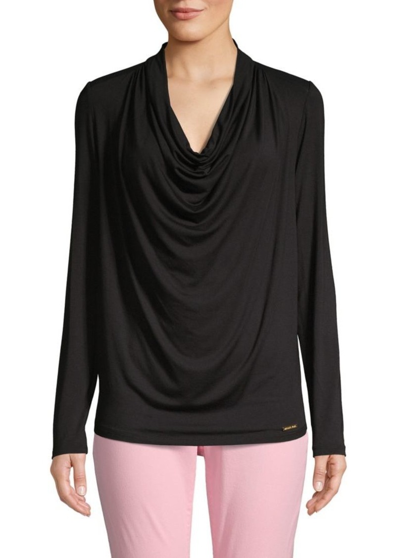 michael kors long sleeve top