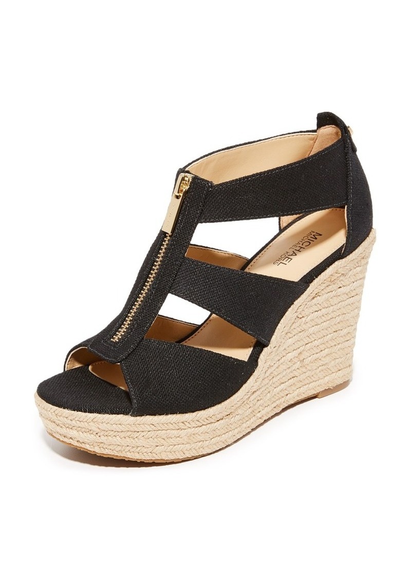 michael kors wedge shoes