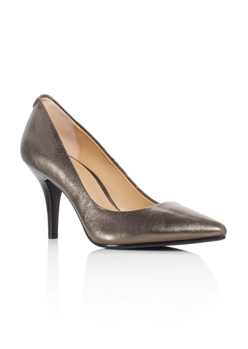 michael kors metallic shoes