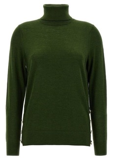 MICHAEL MICHAEL KORS Green wool turtleneck sweater