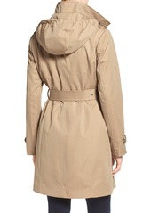 michael kors hooded trench coat