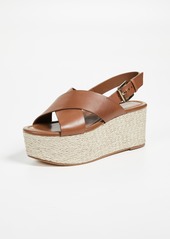 jodi leather espadrille wedge