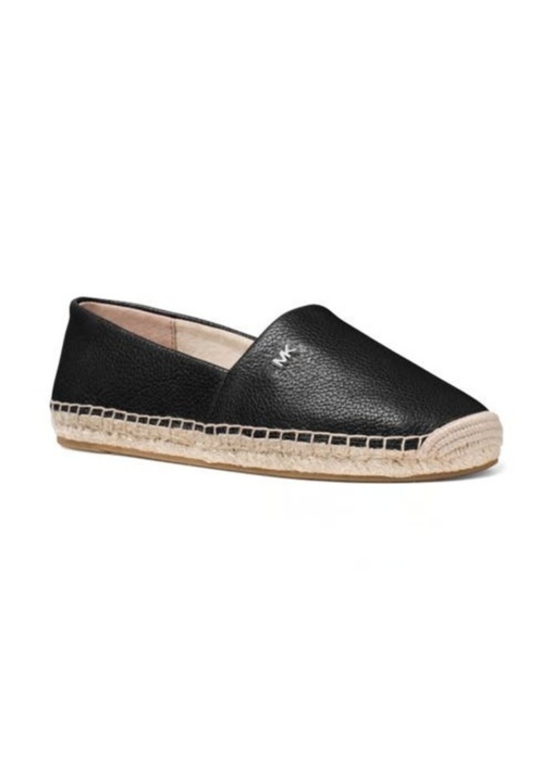 MICHAEL Michael Kors MICHAEL Michael Kors Kendrick Slip-On Espadrille Flat  in Black at Nordstrom | Shoes