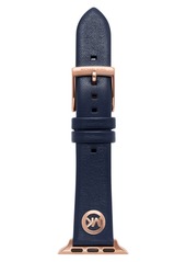 MICHAEL Michael Kors NAVY LEATHER APPLE in Blue at Nordstrom