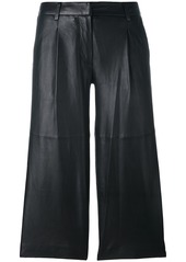 MICHAEL Michael Kors leather cropped pants