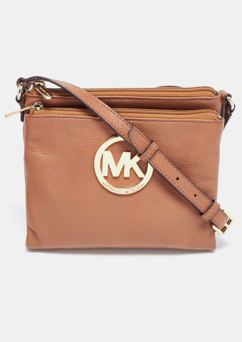 Michael Michael Kors Leather Crossbody Bag