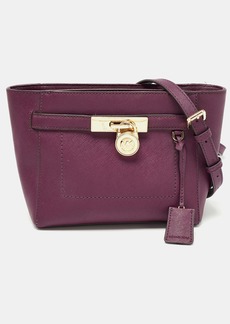 Michael Michael Kors Leather Hamilton Crossbody Bag