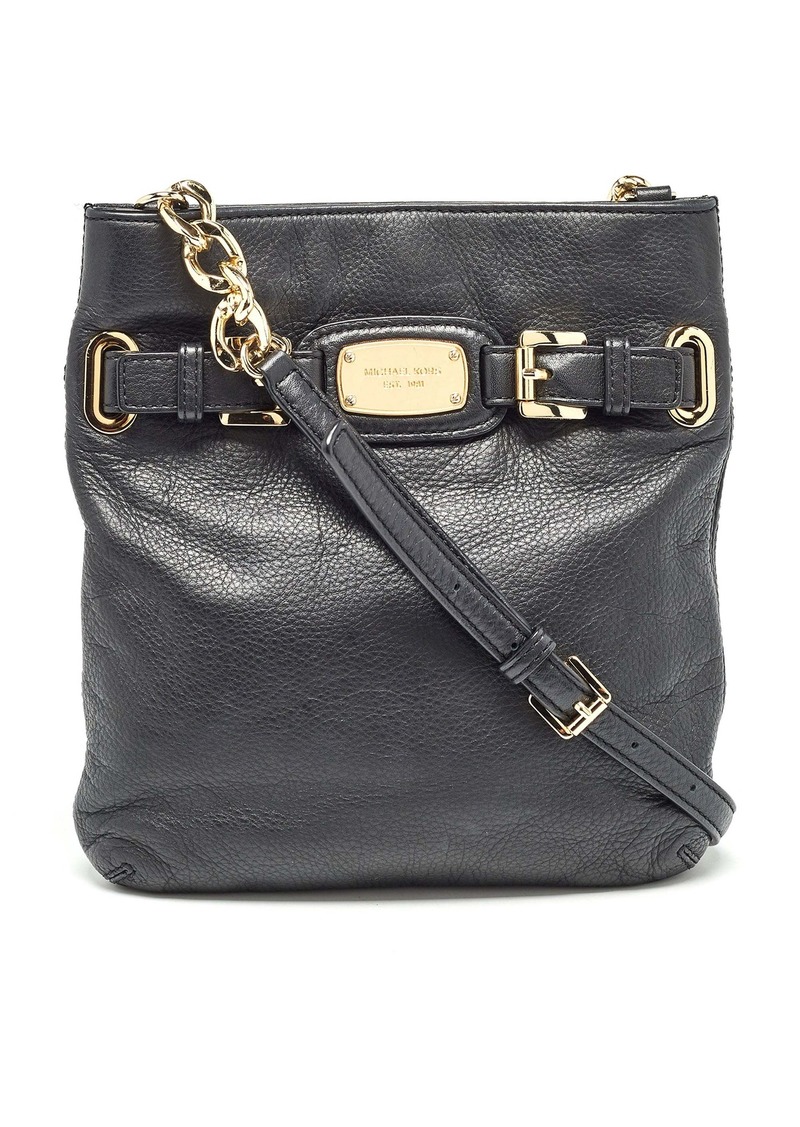 Michael Michael Kors Leather Hamilton Crossbody Bag