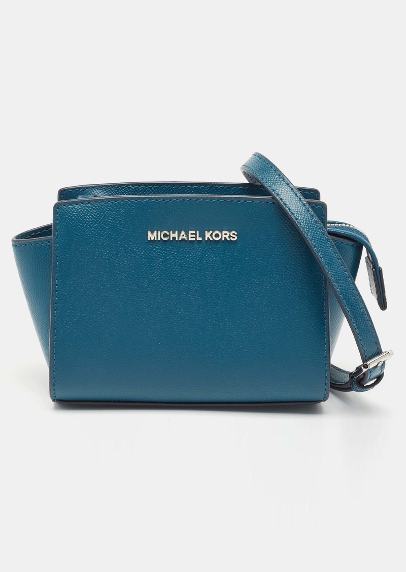 Michael Michael Kors Leather Mini Selma Crossbody Bag