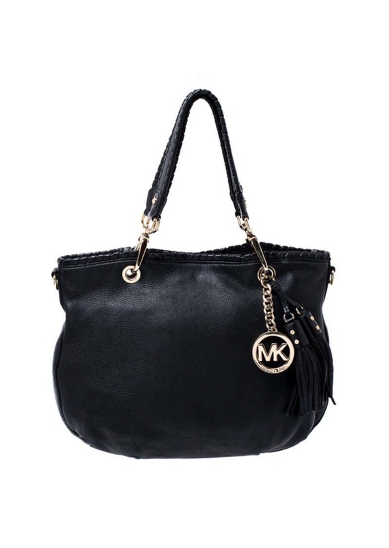 Michael Michael Kors Leather Tassel Satchel