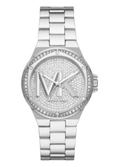MICHAEL Michael Kors Lennox Logo Pavé Bracelet Watch