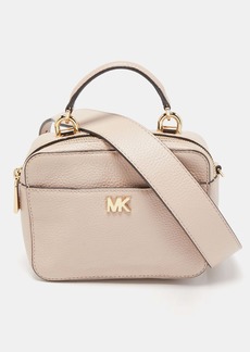 Michael Michael Kors Light Leather Mini Mott Crossbody Bag