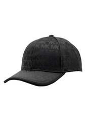 MICHAEL Michael Kors Logo Jacquard Wool Baseball Cap