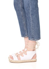 michael kors lace up sandals