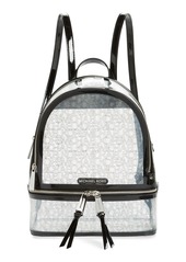 Clear backpack discount michael kors