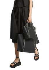 Michael Michael Kors Poplin Midi Skirt