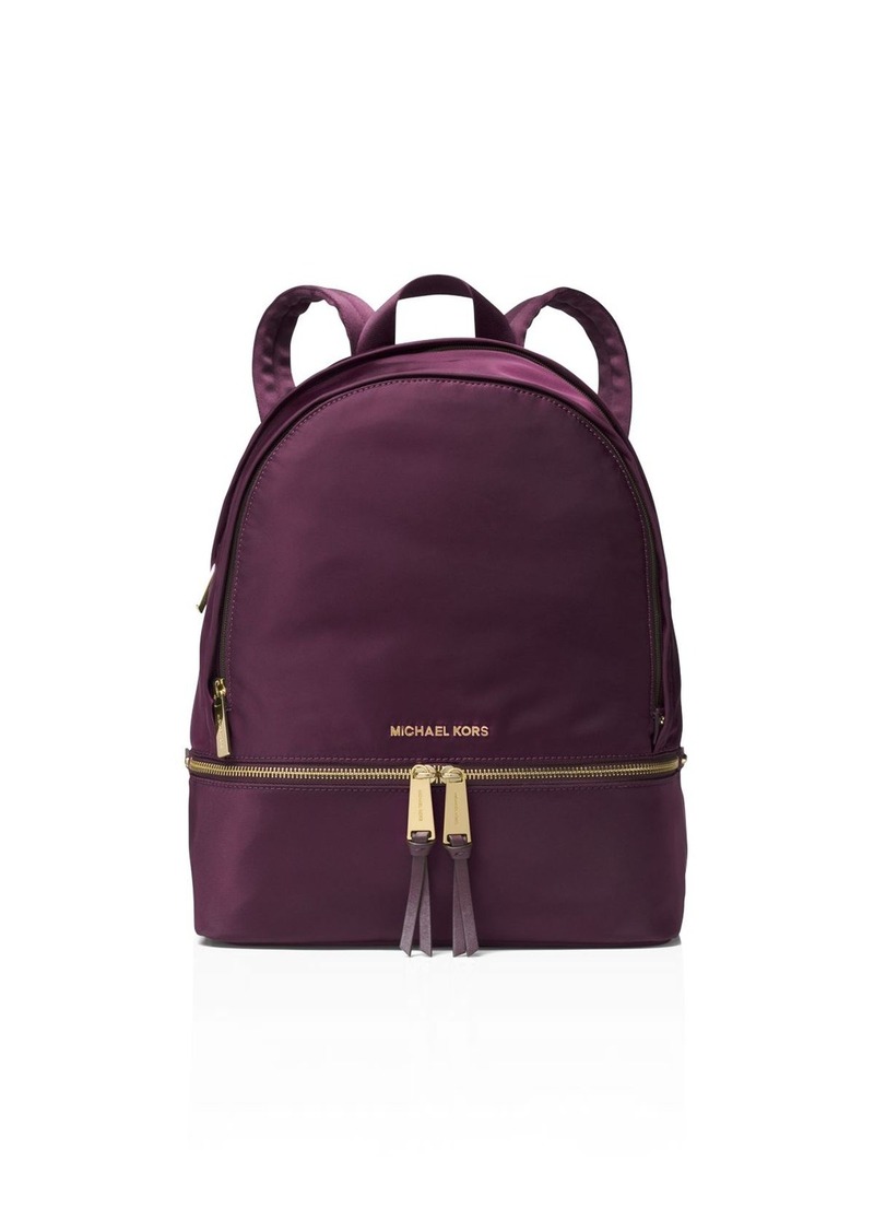 michael kors purple backpack