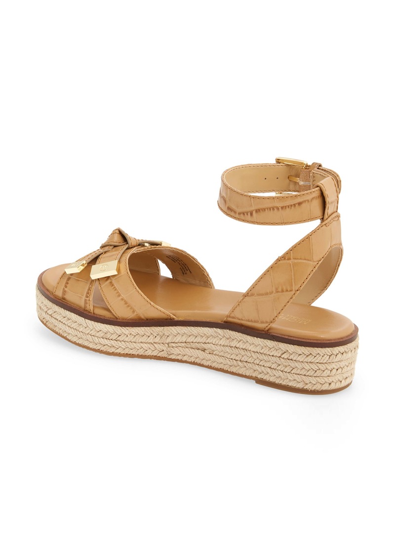 michael kors platform flip flops