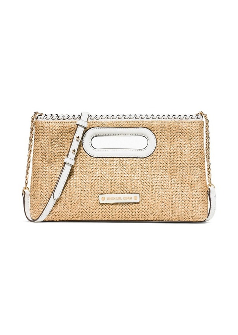 michael kors straw handbags