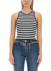 MICHAEL MICHAEL KORS TOP WITH STRIPE PATTERN