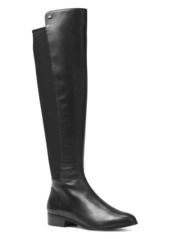 MICHAEL Michael Kors Women's Bromley Leather & Stretch Tall Boots