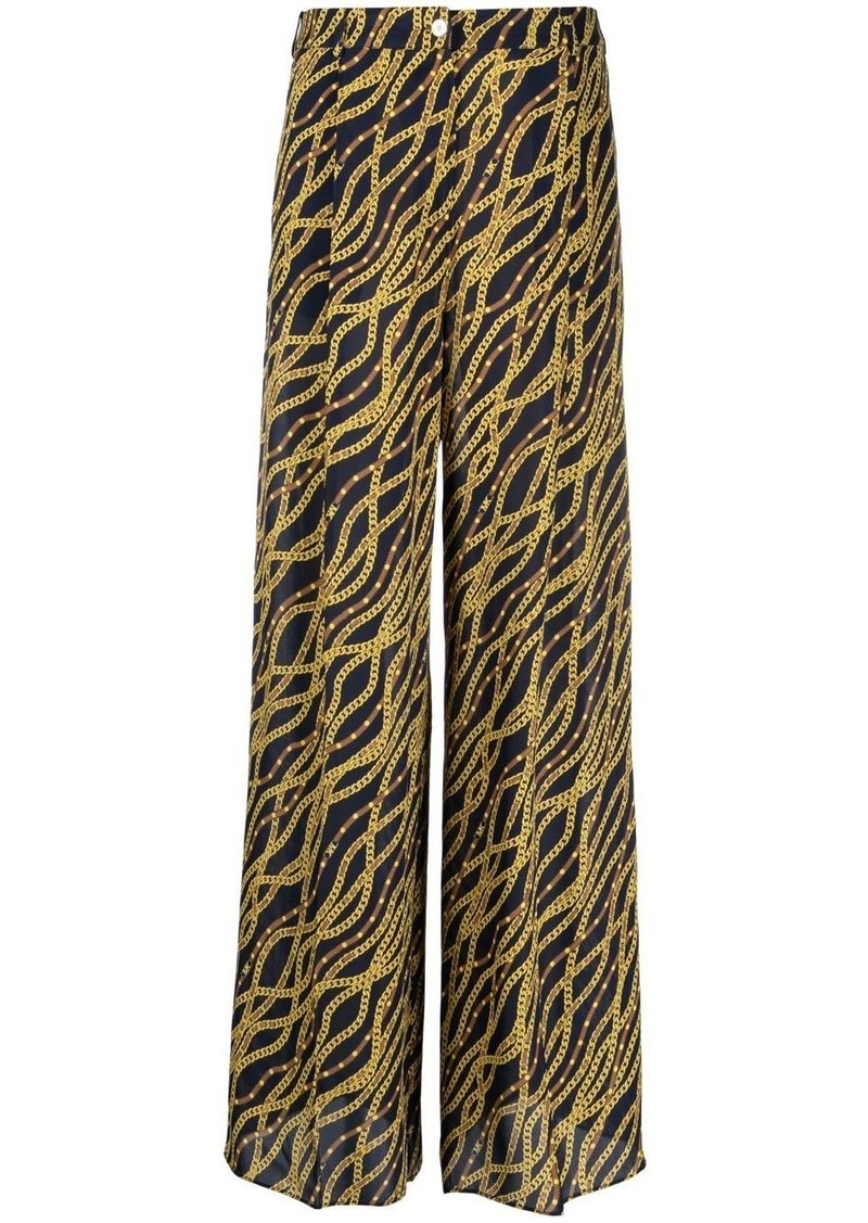 MICHAEL Michael Kors mid-rise wide-leg trousers