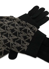 MICHAEL Michael Kors monogram embroidered gloves