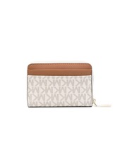 MICHAEL Michael Kors monogram-pattern leather cardholder