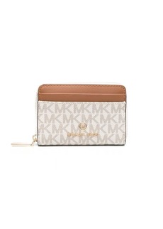 MICHAEL Michael Kors monogram-pattern leather cardholder