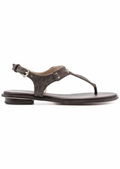 MICHAEL Michael Kors monogram-print thong sandals