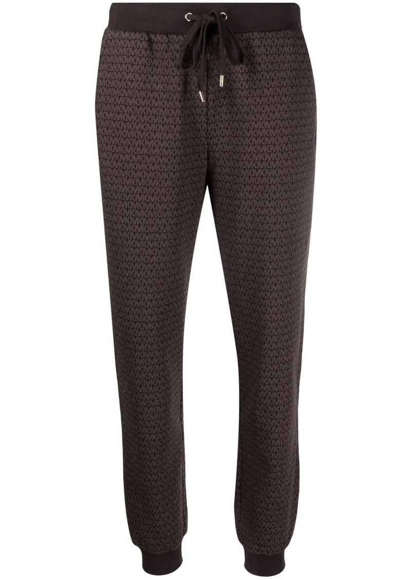 Michael Kors monogram-print track trousers