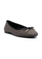 MICHAEL Michael Kors Nori leather ballerina shoes