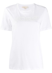 MICHAEL Michael Kors on-tone sequin-logo T-shirt