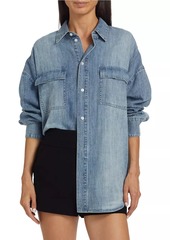 MICHAEL Michael Kors Oversized Chambray Shirt