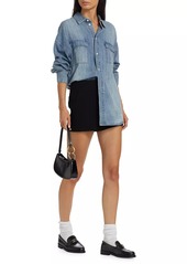 MICHAEL Michael Kors Oversized Chambray Shirt