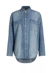 MICHAEL Michael Kors Oversized Chambray Shirt