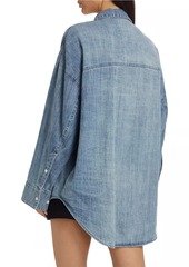 MICHAEL Michael Kors Oversized Chambray Shirt