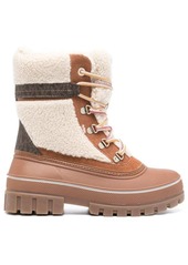 MICHAEL Michael Kors Ozzie faux-shearling trim boots