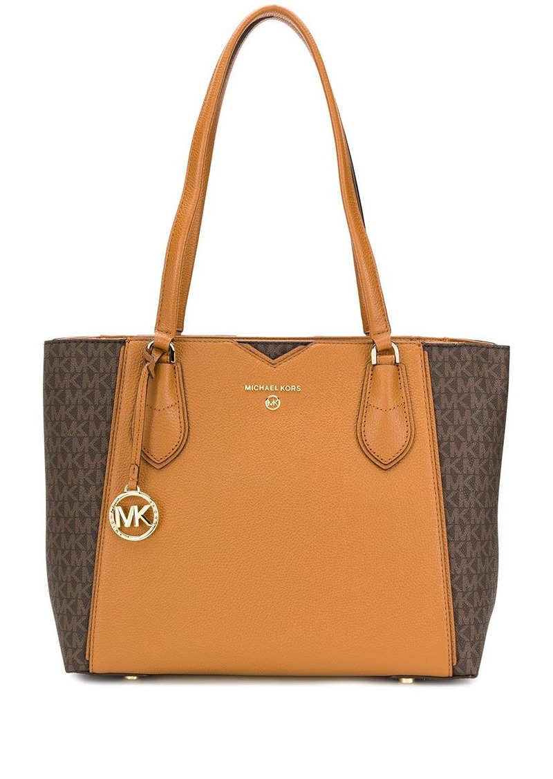 michael kors monogram satchel