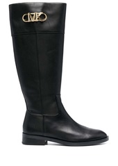 MICHAEL Michael Kors Parker logo-plaque boots